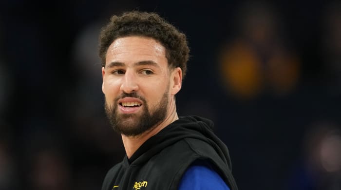 Golden State Warriors guard Klay Thompson.